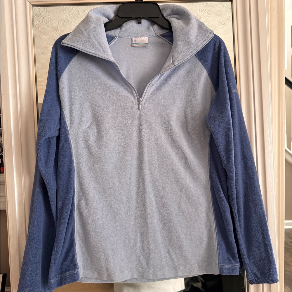 Columbia Blue Fleece Pullover